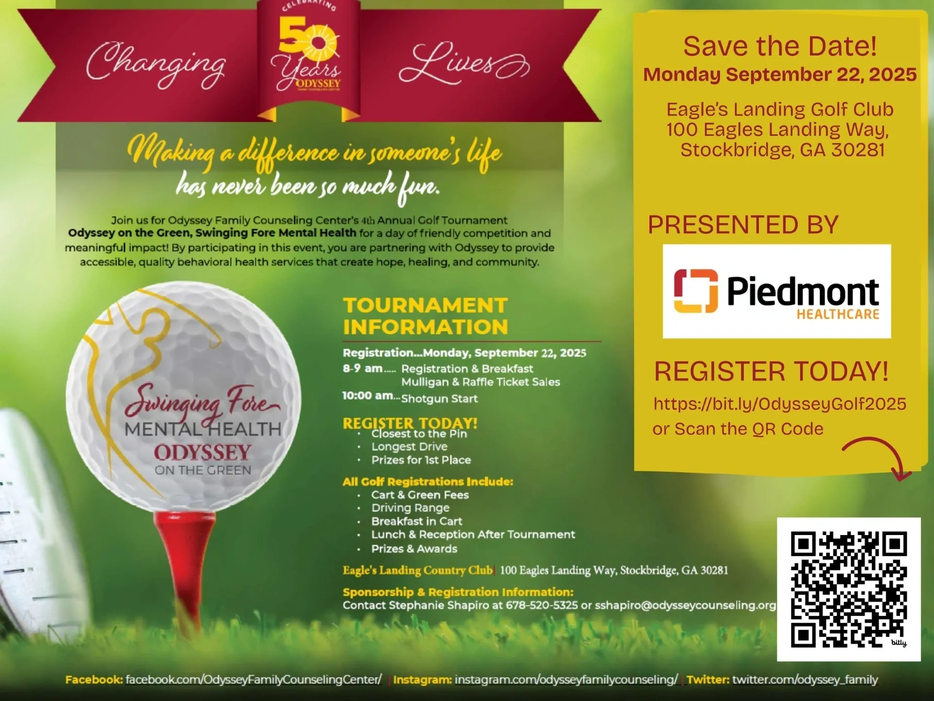 2025 Golf flyer
